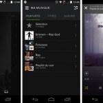 L&rsquo;interface de Spotify passe du côté obscur de la force sur Android