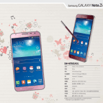 Des déclinaisons rose et rouge pour le Samsung Galaxy Note 3 Neo Des déclinaisons rose et rouge pour le Samsung Galaxy Note 3 Neo