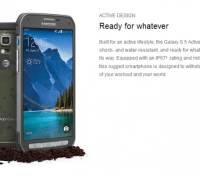 android samsung galaxy s5 active camo green image 01