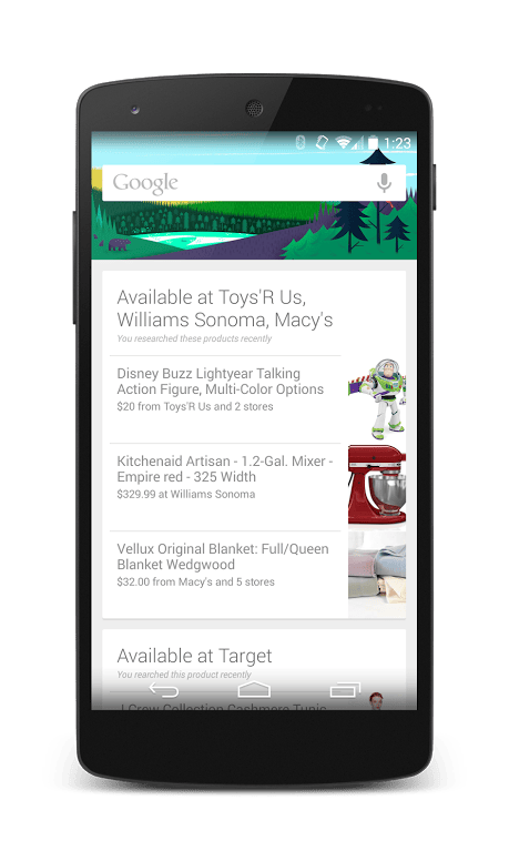 google now products