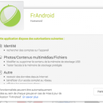 La version web du Google Play Store permet de vérifier les autorisations d’une application La version web du Google Play Store permet de vérifier les autorisations d’une application