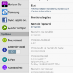 La tablette Samsung Galaxy Note 8 reçoit KitKat en Suisse