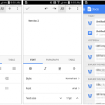 Google Docs et Sheets sont déjà prêts pour Android L Google Docs et Sheets sont déjà prêts pour Android L