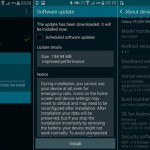 Samsung Galaxy S5 : nouvelle mise à jour pour augmenter ses performances Samsung Galaxy S5 : nouvelle mise à jour pour augmenter ses performances