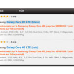 Bon plan : Samsung Galaxy Core 4G LTE à 119 euros Bon plan : Samsung Galaxy Core 4G LTE à 119 euros