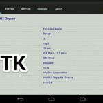 La présumée « Nexus 9 » avec un processeur Nvidia Tegra K1 64 bits ? La présumée « Nexus 9 » avec un processeur Nvidia Tegra K1 64 bits ?