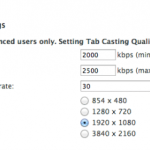 Chromecast : une extension Chrome peut diffuser en FullHD et 4K Chromecast : une extension Chrome peut diffuser en FullHD et 4K