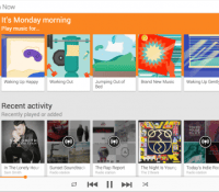 Play Music – new recommendations – Web