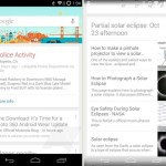 Google Now affiche des cartes sur les éclipses et l’activité policière Google Now affiche des cartes sur les éclipses et l’activité policière