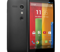 Moto G Frontback black