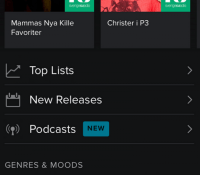 Spotify podcasts
