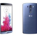 Le LG G3 se dévoile dans un coloris bleu acier Le LG G3 se dévoile dans un coloris bleu acier