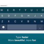 Fleksy, le clavier « le plus rapide du monde » baisse son prix de moitié Fleksy, le clavier « le plus rapide du monde » baisse son prix de moitié