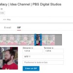 YouTube permet de créer des GIF à partir d’une vidéo YouTube permet de créer des GIF à partir d’une vidéo
