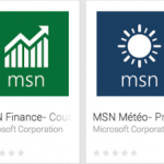 Microsoft publie sa suite d’applications MSN sur le Play Store Microsoft publie sa suite d’applications MSN sur le Play Store