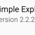 Simple Explorer fait exactement ce qu&rsquo;on lui demande : afficher très simplement les fichiers du téléphone