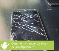 Ecran cassé