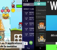 Applications semaine