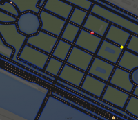 google maps pacman