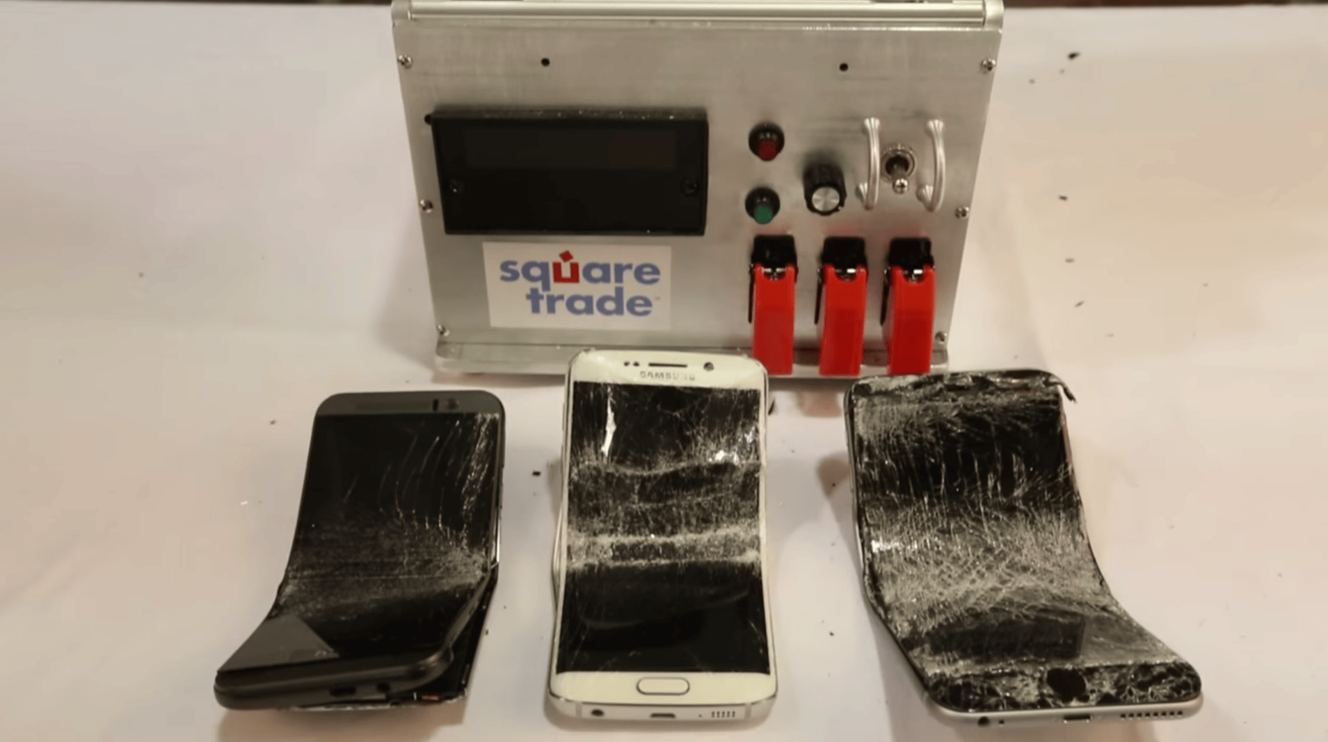 galaxy s6 iphone 6 one m9 bend
