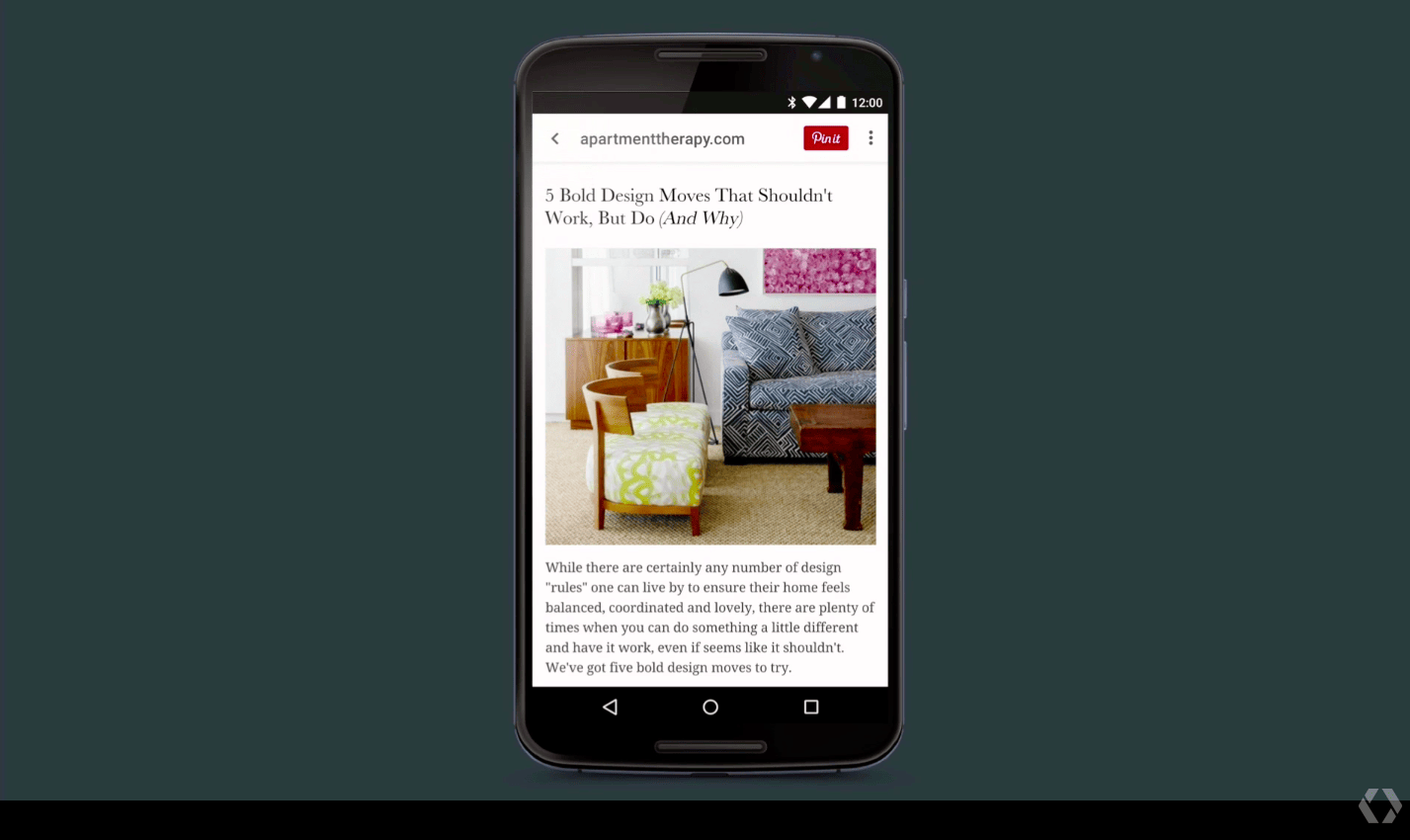 Chrome Pinterest