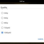 YouTube : les vidéos à 60 FPS (1080p et 720p) disponibles sous Android YouTube : les vidéos à 60 FPS (1080p et 720p) disponibles sous Android