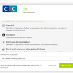 Le CIC abuse des autorisations sur son application et menace ses clients Le CIC abuse des autorisations sur son application et menace ses clients