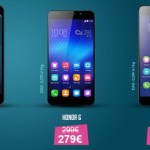 Bon plan : 30 euros de réduction sur le Honor 6+, 20 euros sur les Honor 4X et Honor 6