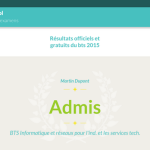 Les résultats du BAC, du Brevet et du BTS directement sur Android (et iPhone) Les résultats du BAC, du Brevet et du BTS directement sur Android (et iPhone)