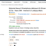 Bon plan : Nexus 6 à 399 euros, encore quelques heures pour en profiter Bon plan : Nexus 6 à 399 euros, encore quelques heures pour en profiter