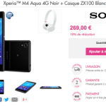 Bon plan : Le Sony Xperia M4 Aqua est à 260 euros Bon plan : Le Sony Xperia M4 Aqua est à 260 euros