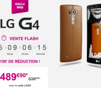 bon plan LG G4