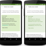 Le Google Play Store peaufine légèrement son interface dans sa version 5.7.6 (APK) Le Google Play Store peaufine légèrement son interface dans sa version 5.7.6 (APK)