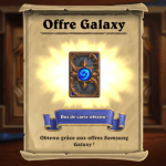 Hearthstone offre 3 boosters et un dos de cartes aux possesseurs de Galaxy S6 (edge)