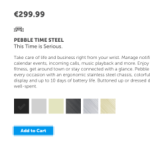 La Pebble Time Steel est disponible en précommande pour tous La Pebble Time Steel est disponible en précommande pour tous