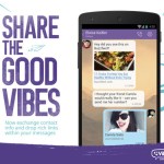 Viber 5.5 met l’accent sur le partage de contenus entre ses utilisateurs Viber 5.5 met l’accent sur le partage de contenus entre ses utilisateurs