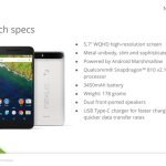 Google Nexus 6P, les derniers secrets tombent