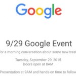Nexus 5X, Nexus 6P, Chromecast… : Suivez la conférence Google avec FrAndroid ! Nexus 5X, Nexus 6P, Chromecast… : Suivez la conférence Google avec FrAndroid !