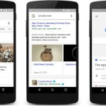 Google Search et Google Now ont également droit à un nouveau design Google Search et Google Now ont également droit à un nouveau design