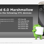 HTC confirme l’arrivée d’Android 6.0 Marshmallow pour 12 modèles HTC confirme l’arrivée d’Android 6.0 Marshmallow pour 12 modèles