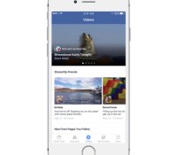 facebook onglet video