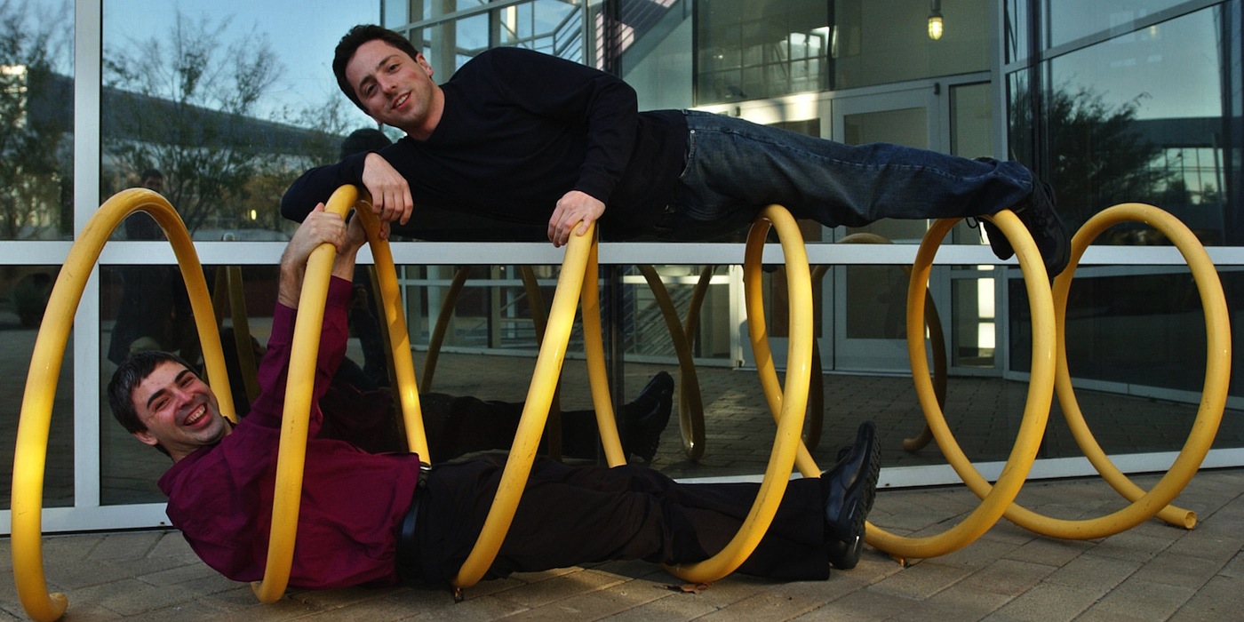 Larry Page et Sergey Brin. Crédit : Riptide
