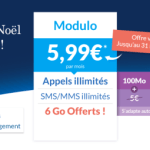 Prixtel lance sa promo de Noël&nbsp;: le forfait Modulo 6 Go à 5,99 euros par mois
