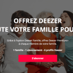 Deezer lance aussi son offre familiale, mais seulement pour les clients Orange Deezer lance aussi son offre familiale, mais seulement pour les clients Orange