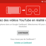 YouTube adapte toutes ses vidéos au Google Cardboard YouTube adapte toutes ses vidéos au Google Cardboard
