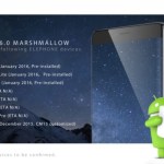Même Elephone publie son planning de mises à jour vers Marshmallow