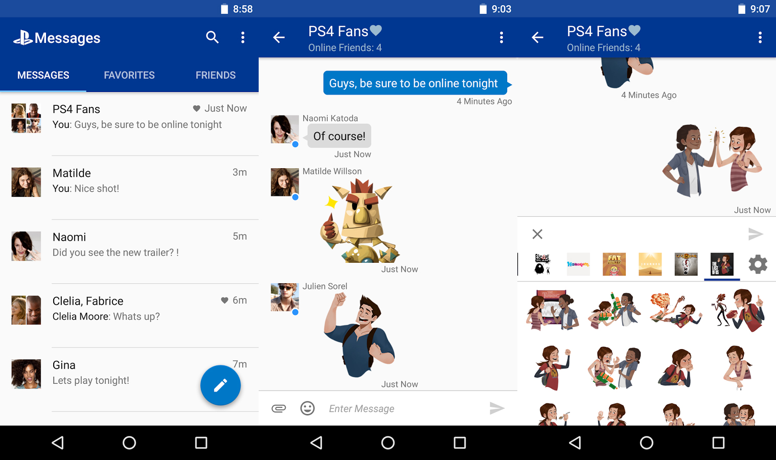 playstation-messages