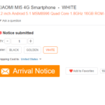 Le Xiaomi Mi 5 se montre chez un revendeur avec un prix et une fiche technique détaillée