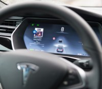 Tableau de bord de la Tesla