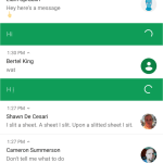 Hangouts 8.0 se tient déjà prêt à l&rsquo;arrivée d&rsquo;Android N